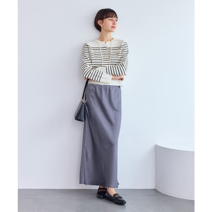 ミラノリブ金ボタンニットカーディガン | ROPE' PICNIC | 詳細画像13 