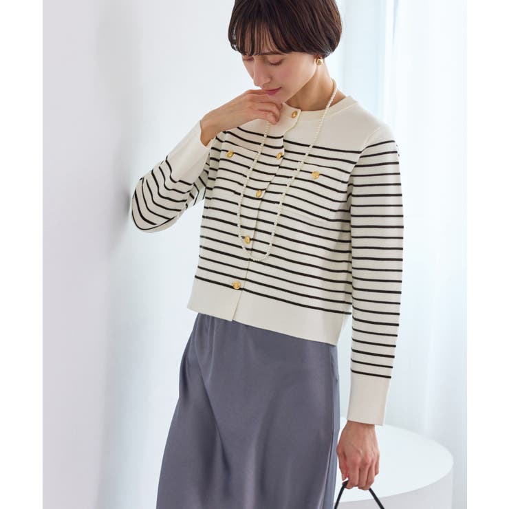 ミラノリブ金ボタンニットカーディガン | ROPE' PICNIC | 詳細画像16 