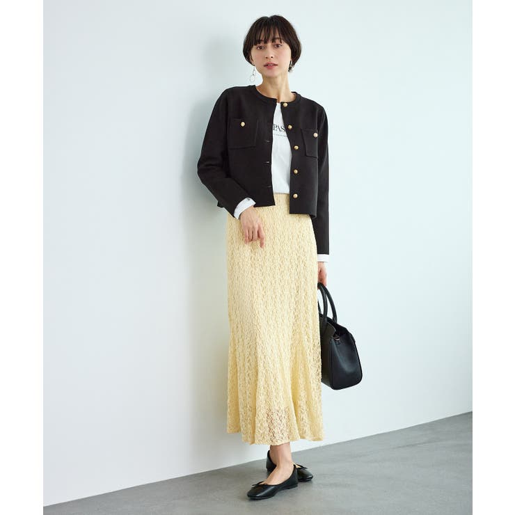 ミラノリブ金ボタンニットカーディガン | ROPE' PICNIC | 詳細画像2 