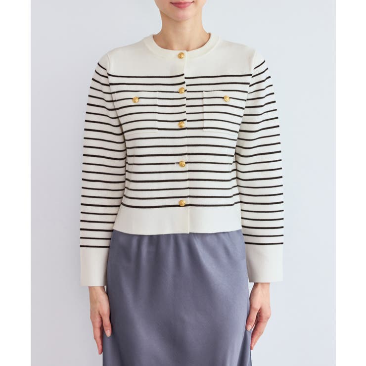 ミラノリブ金ボタンニットカーディガン | ROPE' PICNIC | 詳細画像26 