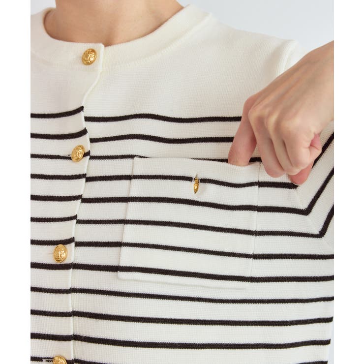 ミラノリブ金ボタンニットカーディガン | ROPE' PICNIC | 詳細画像35 