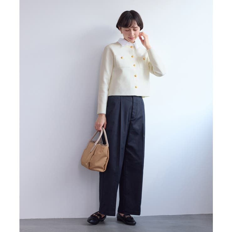 ミラノリブ金ボタンニットカーディガン | ROPE' PICNIC | 詳細画像8 