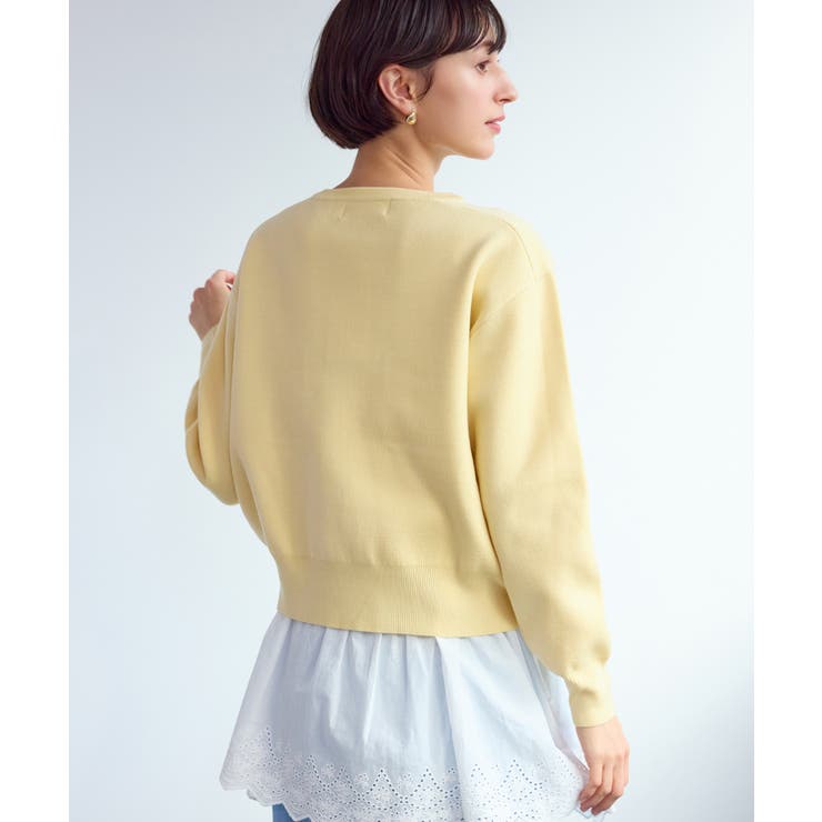 ミラノリブダブルジップニットカーディガン | ROPE' PICNIC | 詳細画像28 