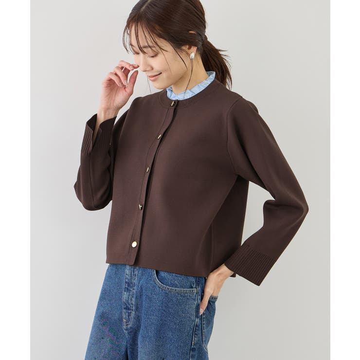 襟フリルドッキングカーディガン | ROPE' PICNIC | 詳細画像12 