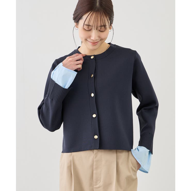 襟フリルドッキングカーディガン | ROPE' PICNIC | 詳細画像14 