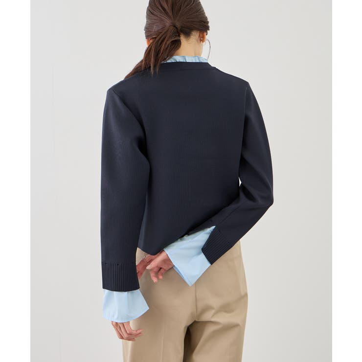 襟フリルドッキングカーディガン | ROPE' PICNIC | 詳細画像16 