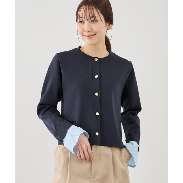 襟フリルドッキングカーディガン | ROPE' PICNIC | 詳細画像17 