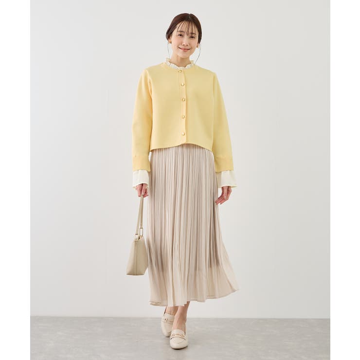 襟フリルドッキングカーディガン | ROPE' PICNIC | 詳細画像21 