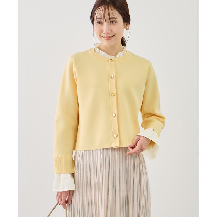 襟フリルドッキングカーディガン | ROPE' PICNIC | 詳細画像23 