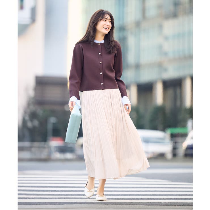 襟フリルドッキングカーディガン | ROPE' PICNIC | 詳細画像3 