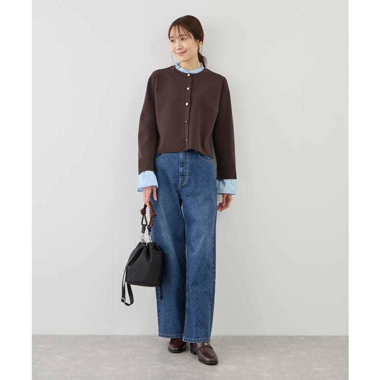 襟フリルドッキングカーディガン | ROPE' PICNIC | 詳細画像5 