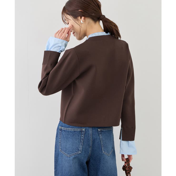 襟フリルドッキングカーディガン | ROPE' PICNIC | 詳細画像8 