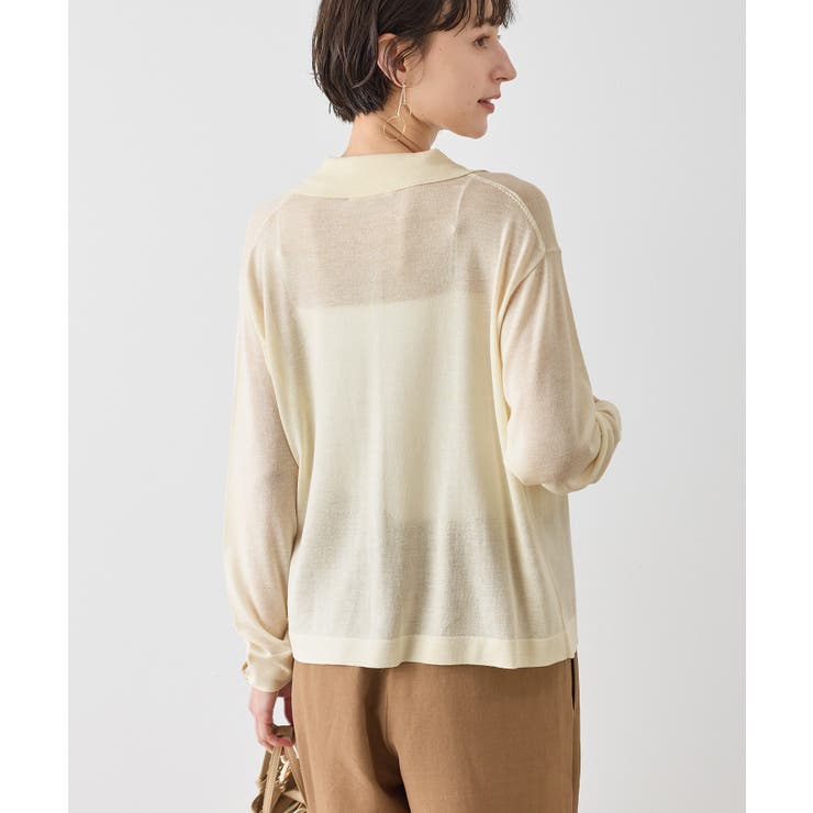 【2点セット】配色デザインカーディガン&インナーアンサンブル/イージーケア | ROPE' PICNIC | 詳細画像12 