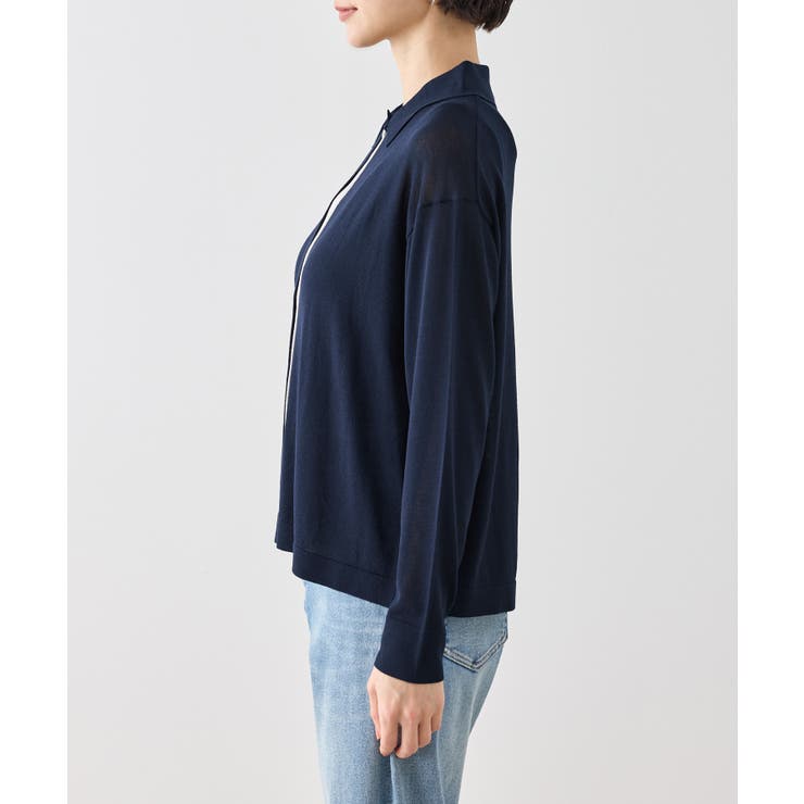 【2点セット】配色デザインカーディガン&インナーアンサンブル/イージーケア | ROPE' PICNIC | 詳細画像34 