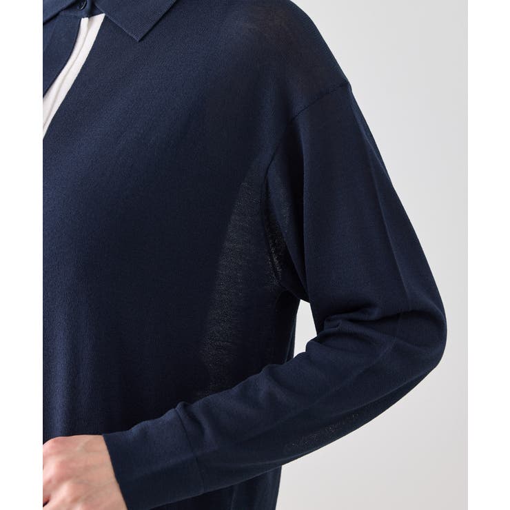 【2点セット】配色デザインカーディガン&インナーアンサンブル/イージーケア | ROPE' PICNIC | 詳細画像39 