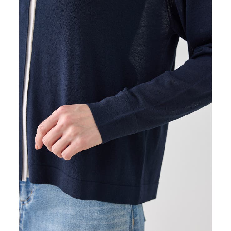 【2点セット】配色デザインカーディガン&インナーアンサンブル/イージーケア | ROPE' PICNIC | 詳細画像40 