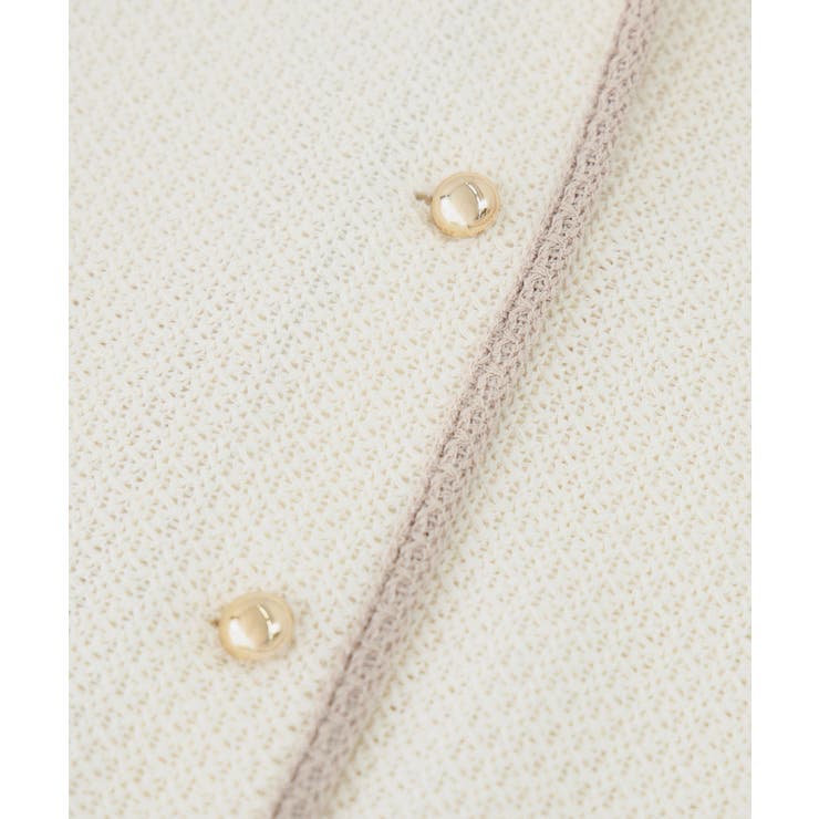 透かし編み金釦カットカーディガン | ROPE' PICNIC | 詳細画像30 