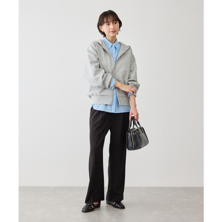 コクーンシルエットダブルジップフーディ | ROPE' PICNIC | 詳細画像10 