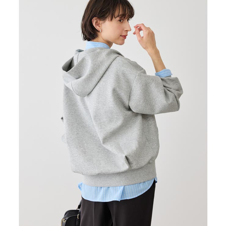 コクーンシルエットダブルジップフーディ | ROPE' PICNIC | 詳細画像14 