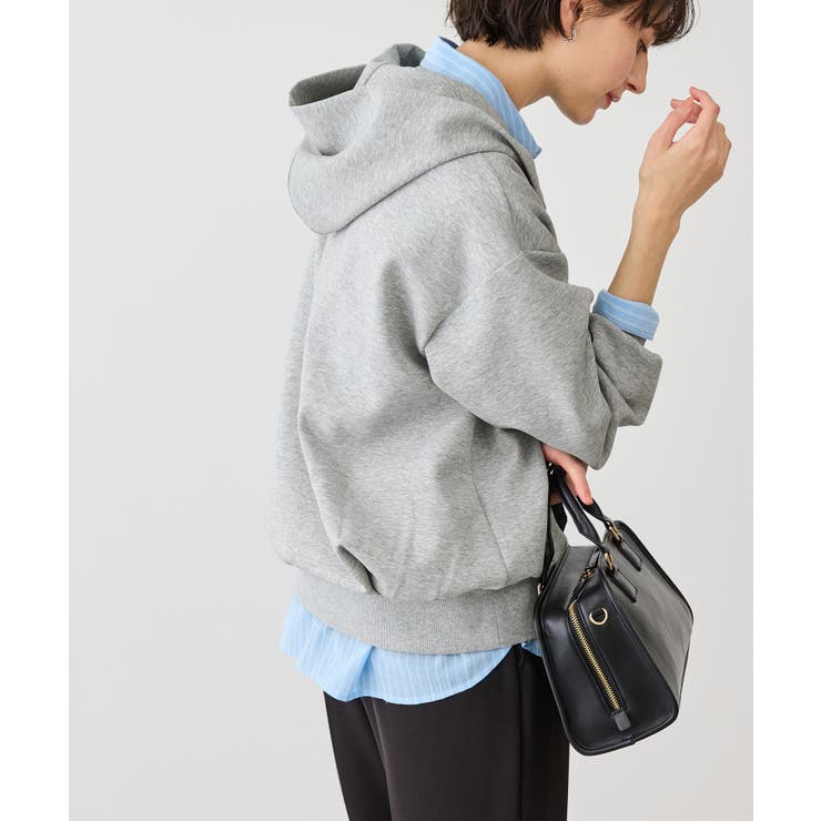 コクーンシルエットダブルジップフーディ | ROPE' PICNIC | 詳細画像15 