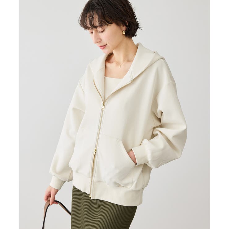 コクーンシルエットダブルジップフーディ | ROPE' PICNIC | 詳細画像21 