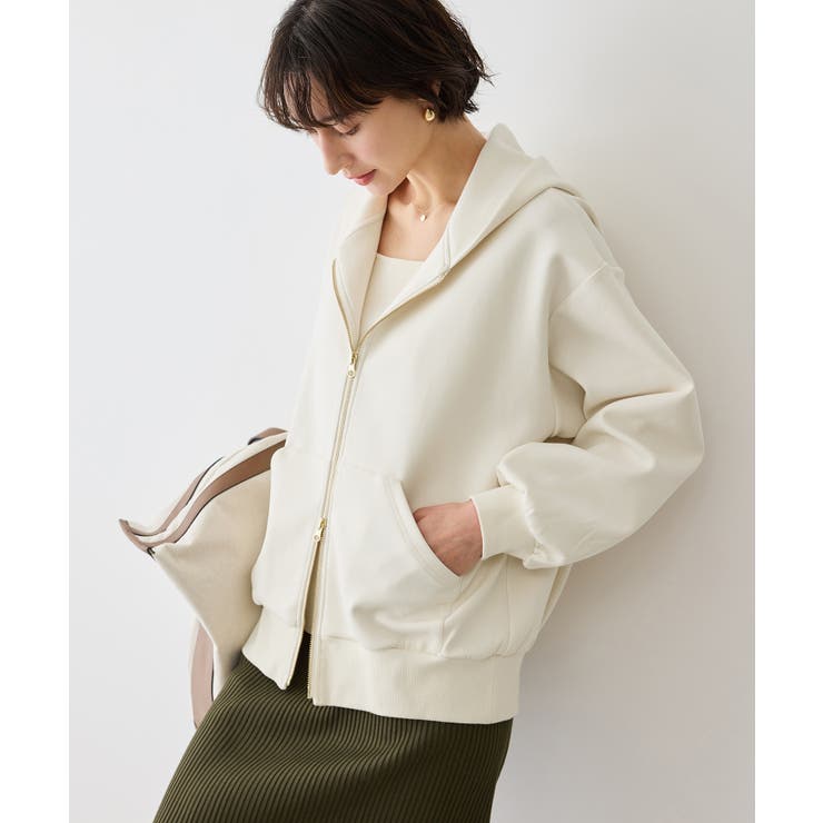 コクーンシルエットダブルジップフーディ | ROPE' PICNIC | 詳細画像22 