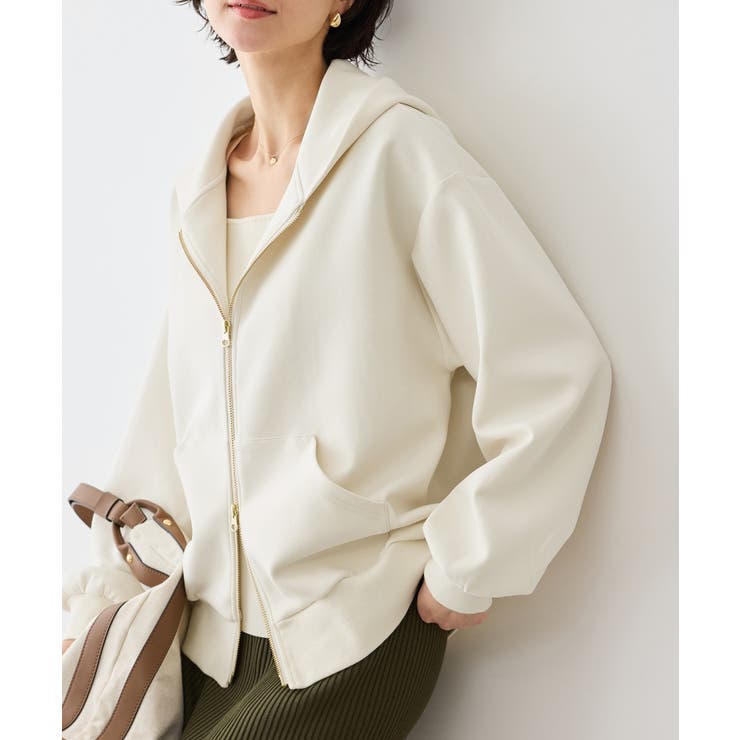 コクーンシルエットダブルジップフーディ | ROPE' PICNIC | 詳細画像23 