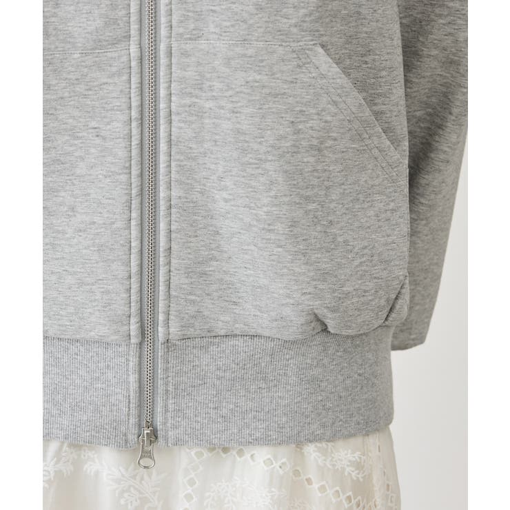 コクーンシルエットダブルジップフーディ | ROPE' PICNIC | 詳細画像33 