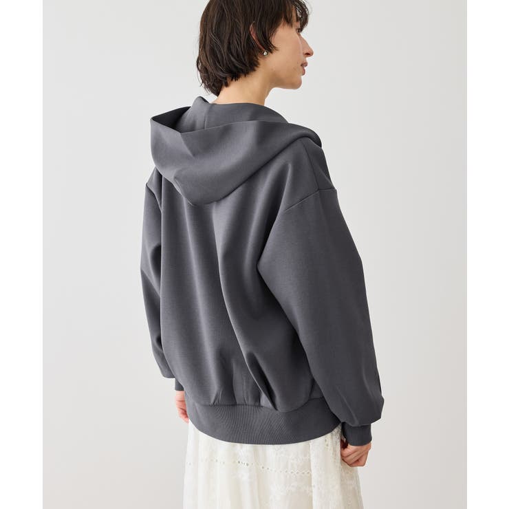 コクーンシルエットダブルジップフーディ | ROPE' PICNIC | 詳細画像6 