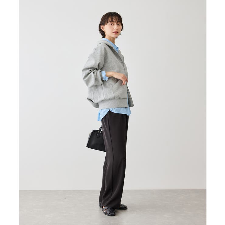 コクーンシルエットダブルジップフーディ | ROPE' PICNIC | 詳細画像9 