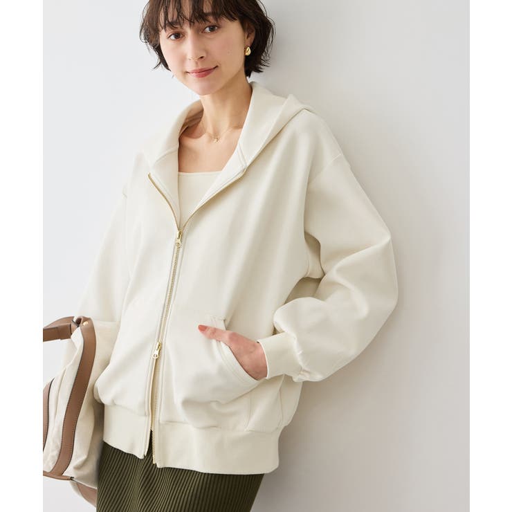 キナリ(16) | コクーンシルエットダブルジップフーディ | ROPE' PICNIC