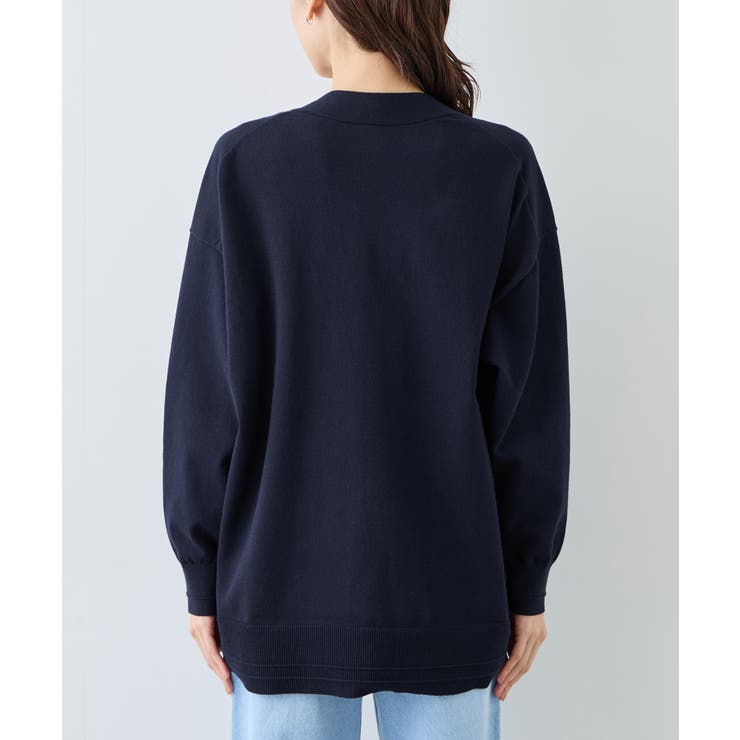 Vネックミドル丈フォルムカーディガン | ROPE' PICNIC | 詳細画像22 