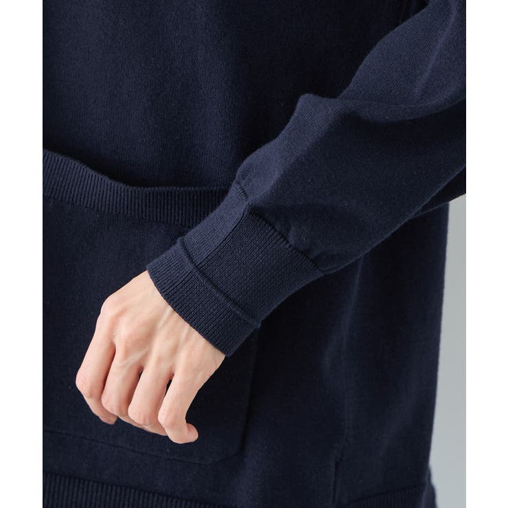 Vネックミドル丈フォルムカーディガン | ROPE' PICNIC | 詳細画像24 