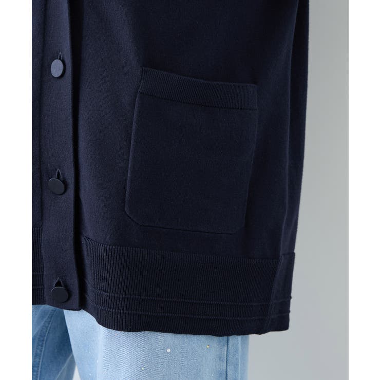 Vネックミドル丈フォルムカーディガン | ROPE' PICNIC | 詳細画像26 