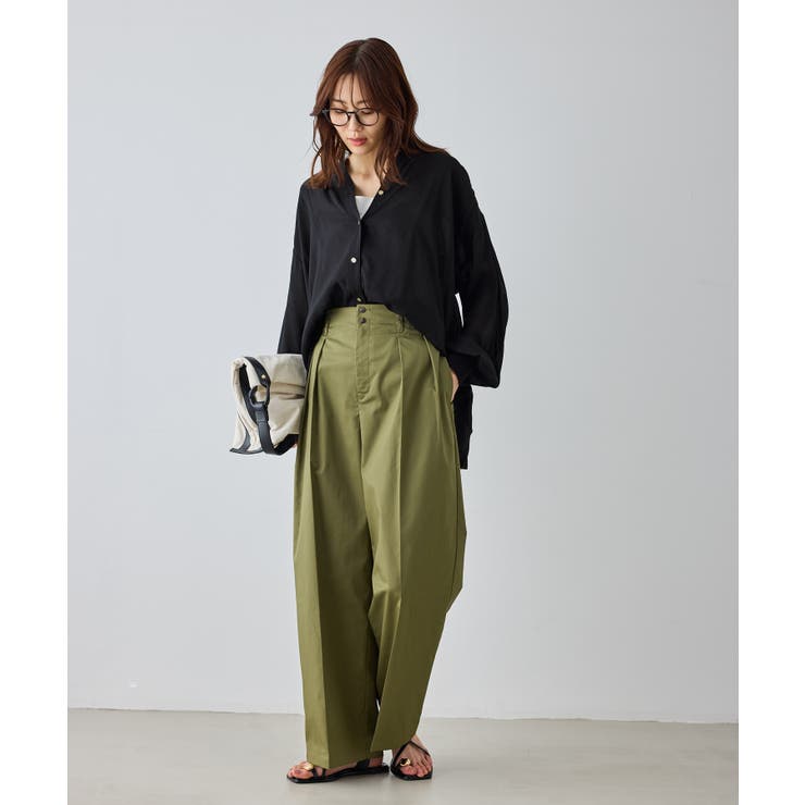 布帛シアーカーディガンブラウス | ROPE' PICNIC | 詳細画像2 