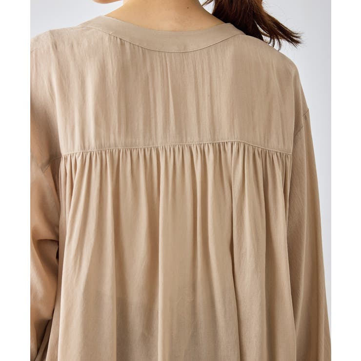 布帛シアーカーディガンブラウス | ROPE' PICNIC | 詳細画像30 