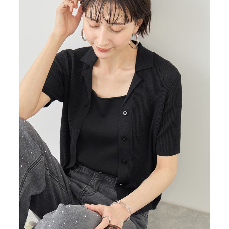 サマーブークレーカラーカーディガン | ROPE' PICNIC | 詳細画像6 