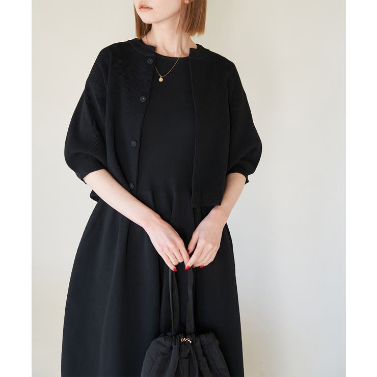 【emur/エミュール】スポンジカーディガン | ROPE' PICNIC | 詳細画像5 