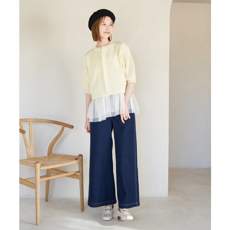 【emur/エミュール】スポンジカーディガン | ROPE' PICNIC | 詳細画像7 