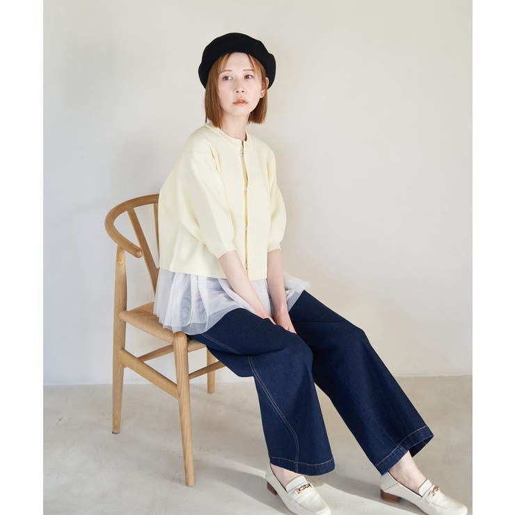 【emur/エミュール】スポンジカーディガン | ROPE' PICNIC | 詳細画像9 