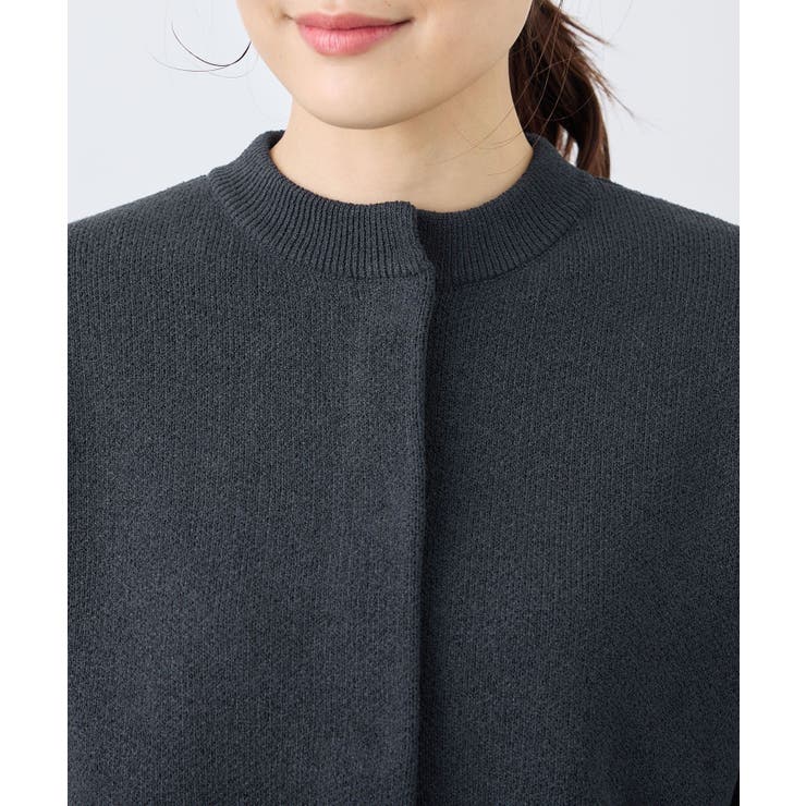 【emur/エミュール】モールヤーン畦ニット5分袖カーディガン | ROPE' PICNIC | 詳細画像27 