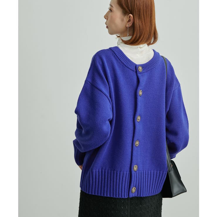 【一部店舗限定カラーあり】2WAY/クルーネックニットカーディガン | ROPE' PICNIC | 詳細画像24 