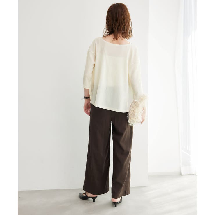 2WAY/シアー楊柳カーディガンプルオーバー | ROPE' PICNIC | 詳細画像16 