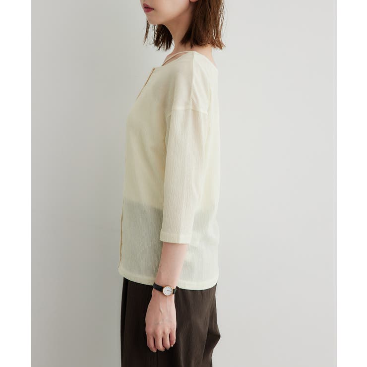 2WAY/シアー楊柳カーディガンプルオーバー | ROPE' PICNIC | 詳細画像34 