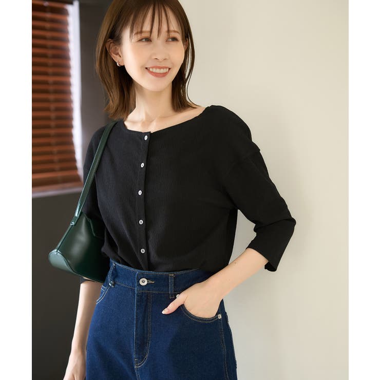 2WAY/シアー楊柳カーディガンプルオーバー | ROPE' PICNIC | 詳細画像6 