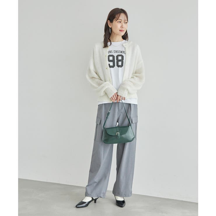 モヘヤ混メタル釦カーディガン | ROPE' PICNIC | 詳細画像12 