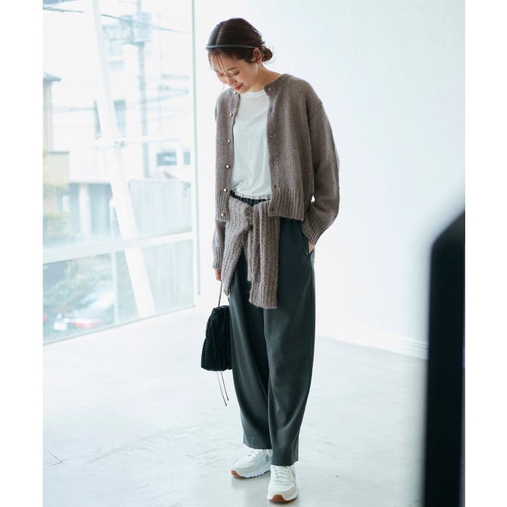 モヘヤ混メタル釦カーディガン | ROPE' PICNIC | 詳細画像2 