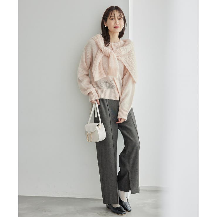 モヘヤ混メタル釦カーディガン | ROPE' PICNIC | 詳細画像24 