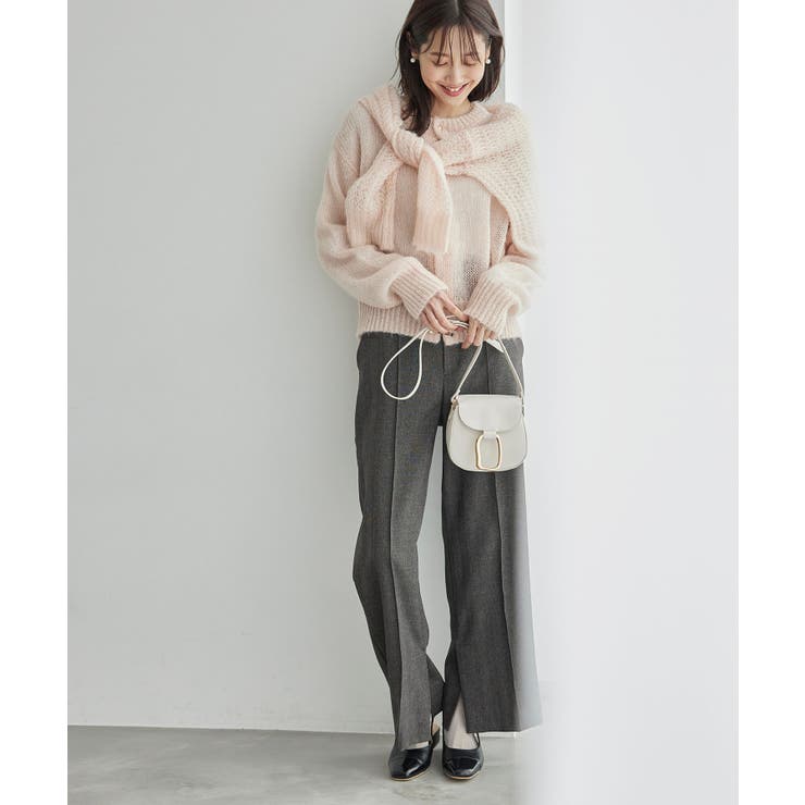 モヘヤ混メタル釦カーディガン | ROPE' PICNIC | 詳細画像25 