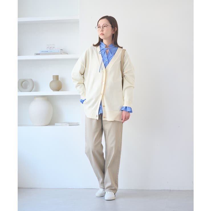 Vネックフォルムカーディガン | ROPE' PICNIC | 詳細画像10 